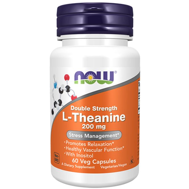 Hovedbilde NOW L-Theanine 200mg
