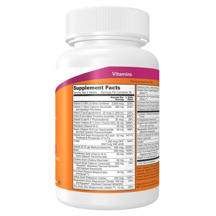 NOW EVE Multivitamin For Kvinner Tabletter