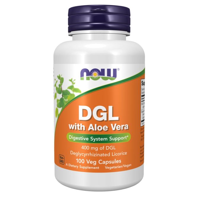 Hovedbilde NOW DGL Lakris med Aloe Vera