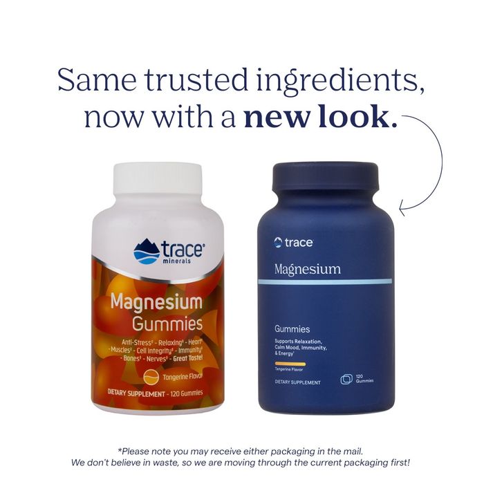 Trace Minerals Magnesium Gummies Mandarin
