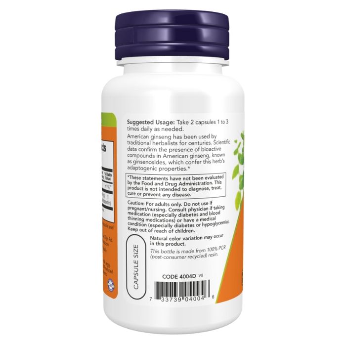 NOW Amerikansk Ginseng