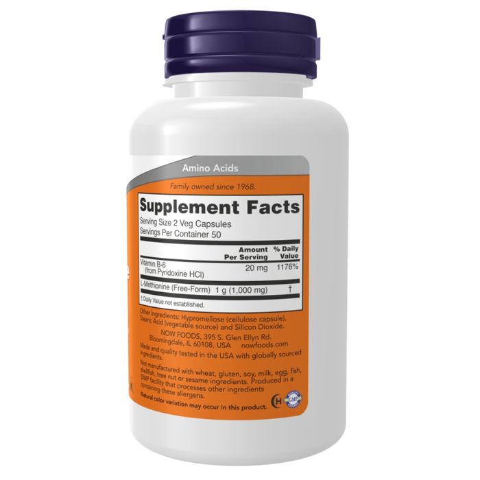 NOW L-Metionin