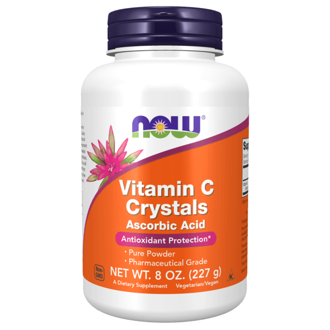 Hovedbilde NOW Vitamin C Crystals Pulver