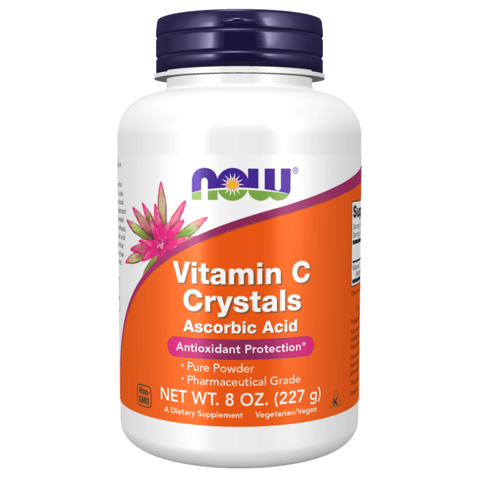 NOW Vitamin C Crystals Pulver