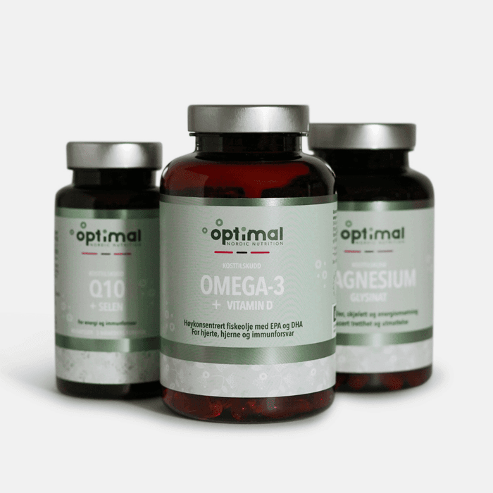 Optimal Nordic Nutrition Omega 3 + Vitamin D