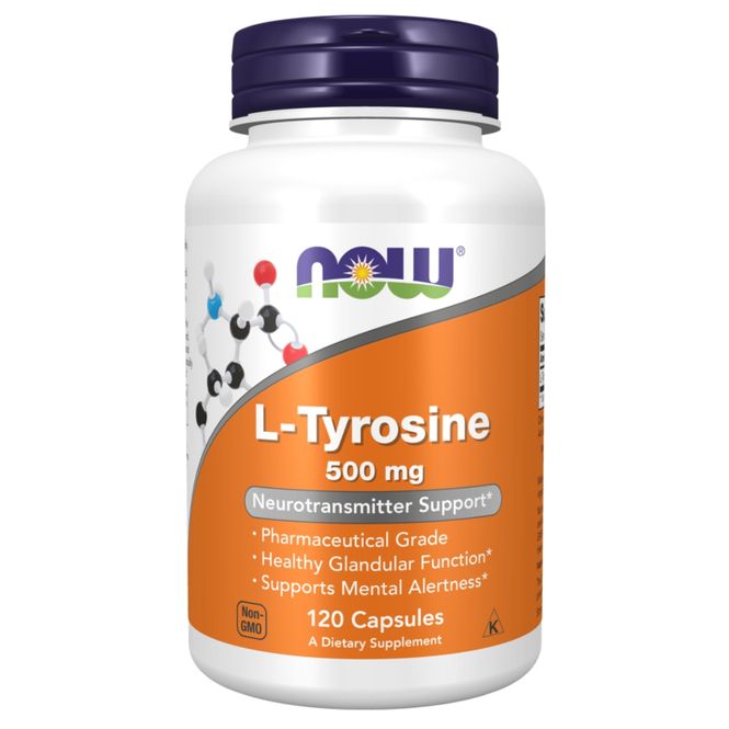 Hovedbilde NOW L-Tyrosine 500mg