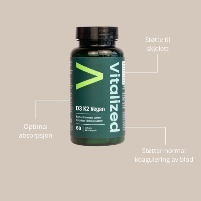 Vitalized D3 K2 Vegan