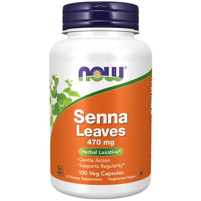 Hovedbilde NOW Sennablader 470 mg