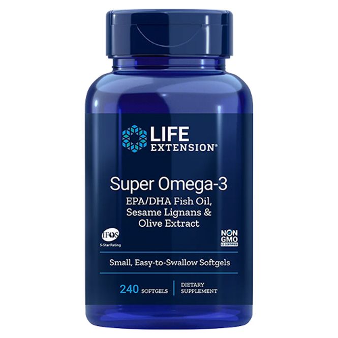 Hovedbilde Life Extension Super Omega-3 EPA/DHA 240 Softgels