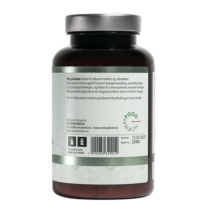 Optimal Nordic Nutrition Magnesium Glysinat
