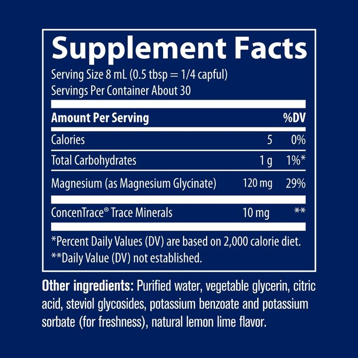 Trace Minerals Flytende Magnesiumglycinat