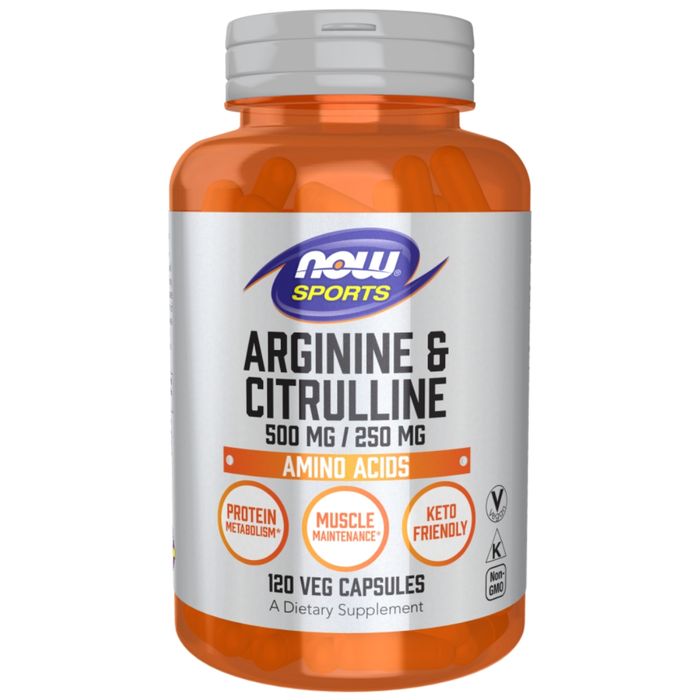 NOW Arginine & Citrulline