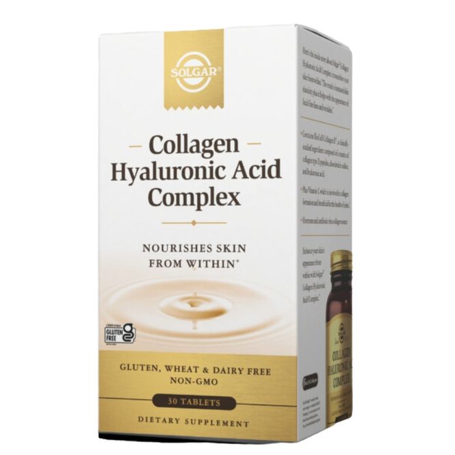 Hovedbilde Solgar Kollagen og Hyaluronsyre
