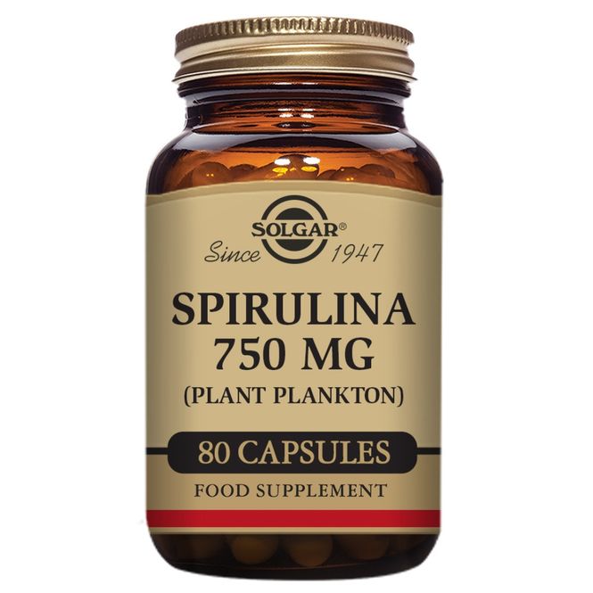 Hovedbilde Solgar Spirulina 750 mg