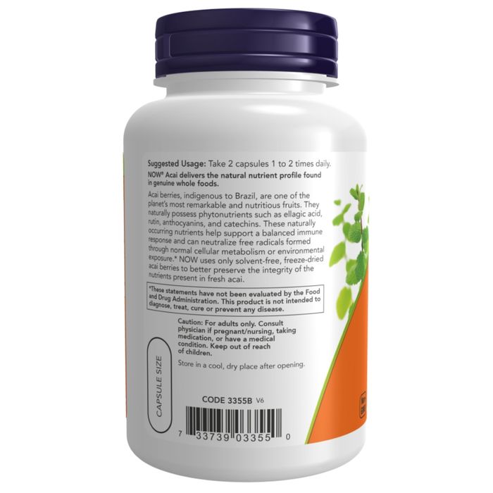 NOW Acai 500mg