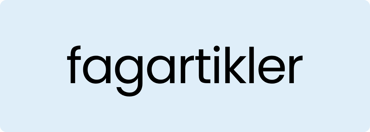 fagartikler