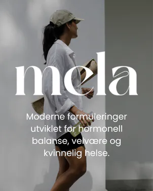 Dame går til trening med elektrolytter fra Mela