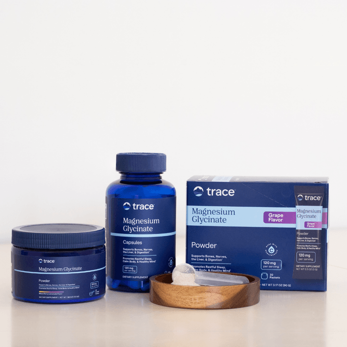 Trace Minerals Magnesium Glycinate Pulver