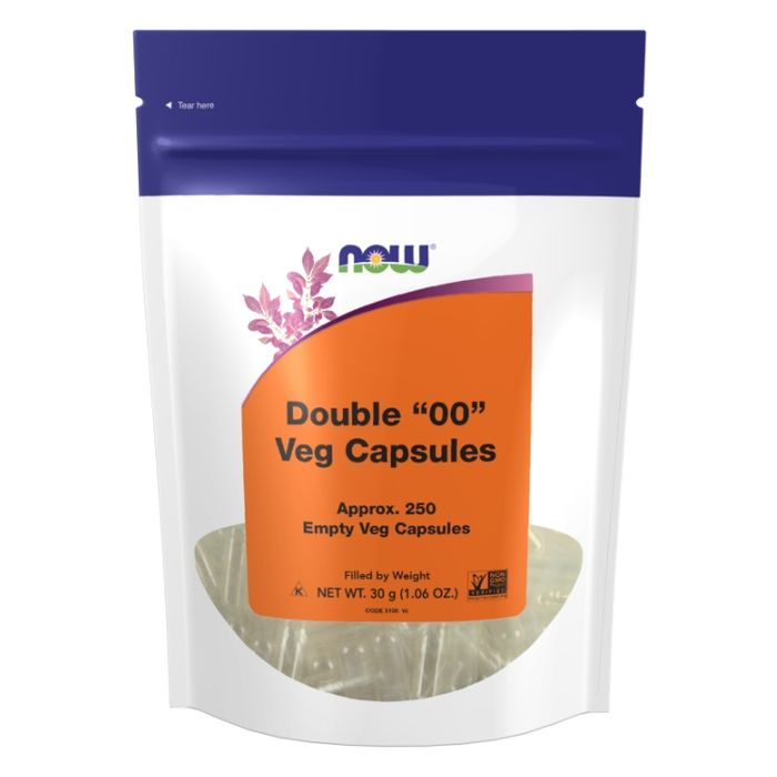 NOW Tomme Vegetariske Kapsler 
