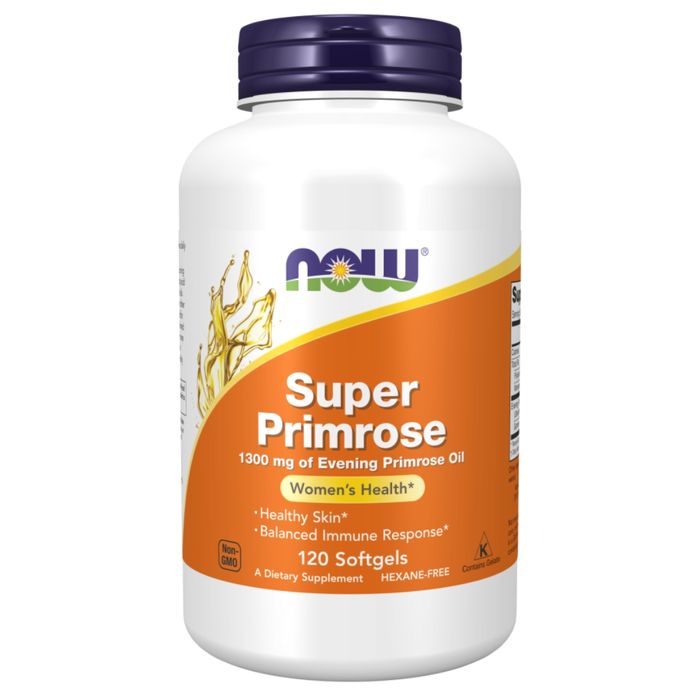NOW Super Primrose 1300 mg softgels