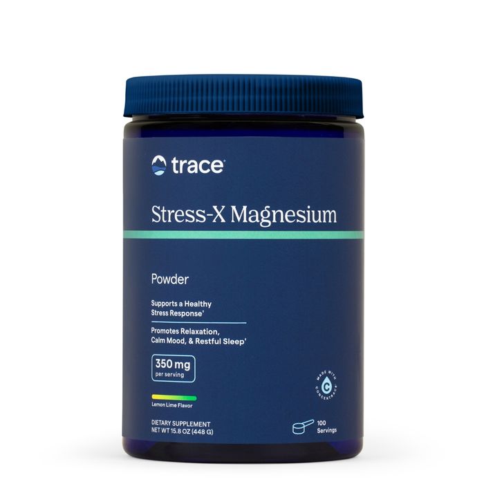 Trace Minerals Stress-X Magnesium Pulver Sitron Lime