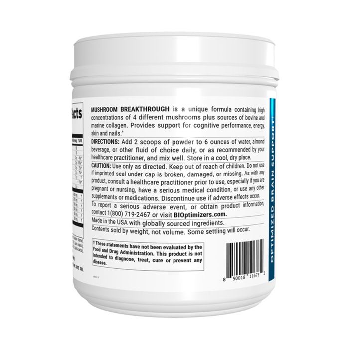 BIOptimizers Mushroom Breakthrough Chocolicious